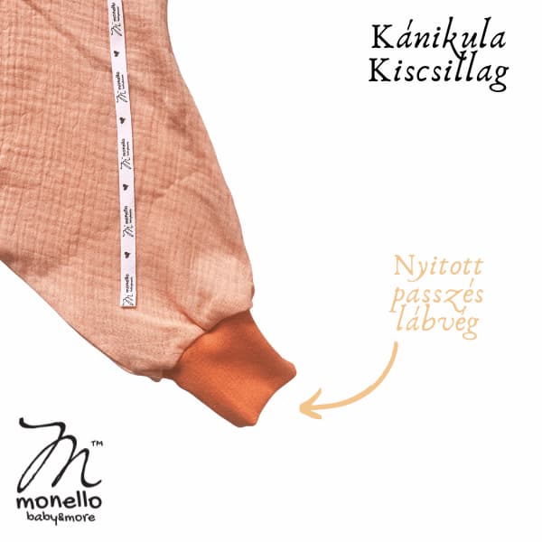Monello kánikula kiscsillag napvédő, szélvédő, napkrém helyett babáknak
