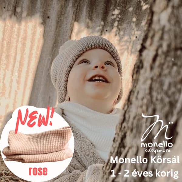 monello sál, körsál, baba sál, gyerek sál, téli sál, puha sál, meleg sál