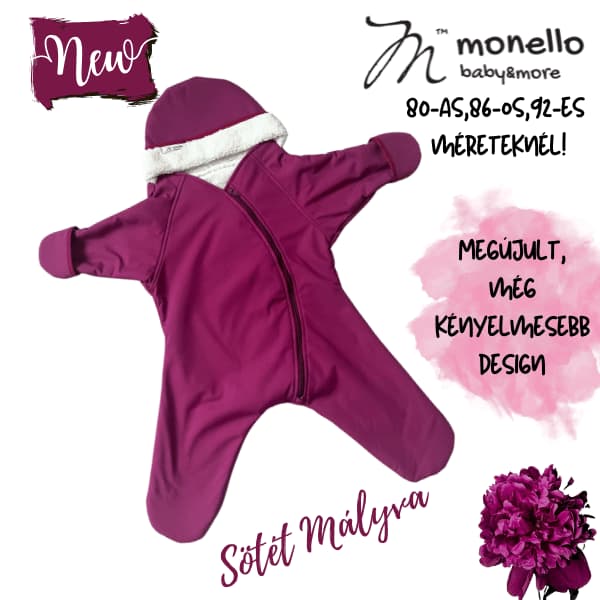 softshell monello, szélálló monello, szélálló baba overál, szélálló gyerek overál, kisbaba overál, gyerek overáll, overall, baba overall, újszülött overall, kocsizsák, monello baby&more, babacsillag