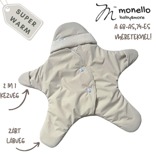 Téli Babaoverall Monello,MONELLO babacsillag, baba, kisbaba, újszlött, téli baba ruha, téli babaruha, kisbabám, monello babacsillag, kiscsillag,