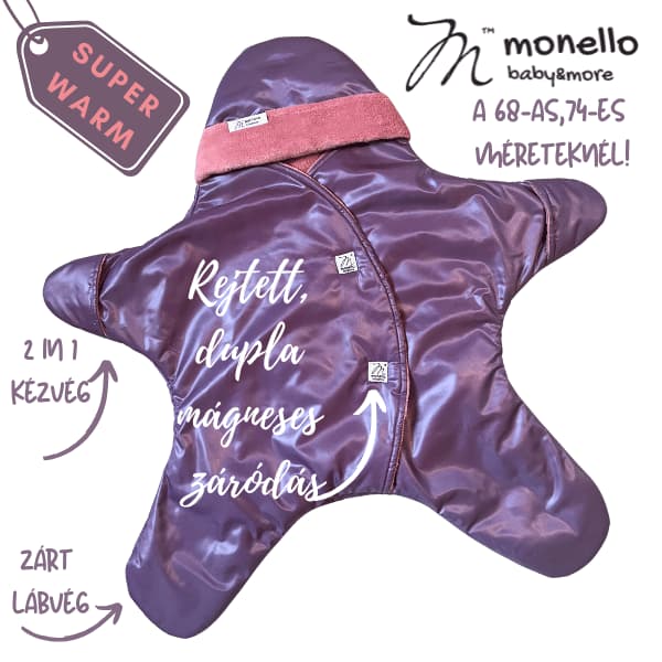 Téli Babaoverall Monello,MONELLO babacsillag, baba, kisbaba, újszlött, téli baba ruha, téli babaruha, kisbabám, monello babacsillag, kiscsillag,