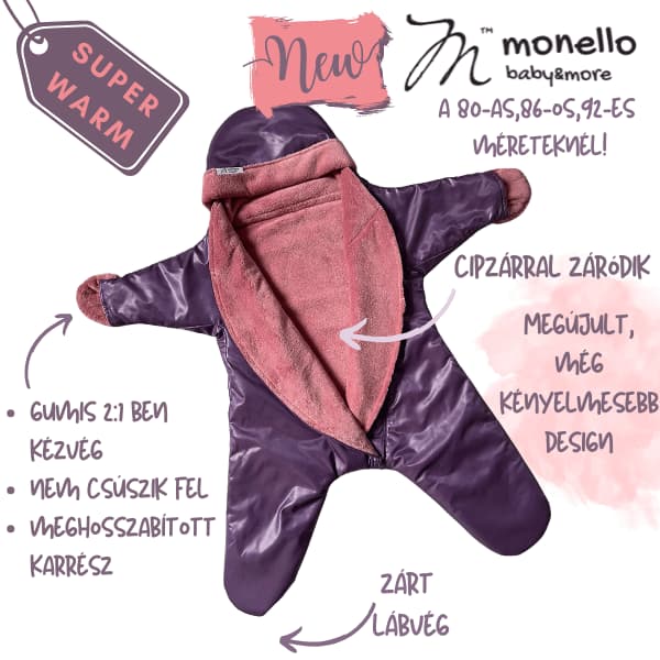 Téli Babaoverall Monello,MONELLO babacsillag, baba, kisbaba, újszlött, téli baba ruha, téli babaruha, kisbabám, monello babacsillag, kiscsillag,