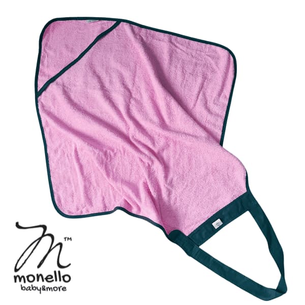 babarózsa nyakba törölköző, gyerek törölköző, monello törölköző, nyakba monello törölköző, babarózsa törölköző