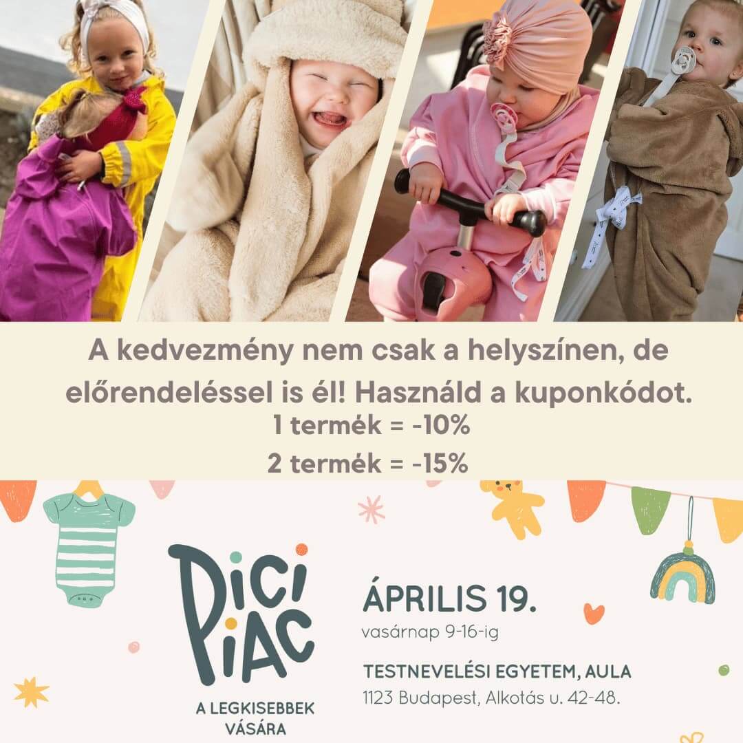 Pici Piac monello, monello kiscsillag pici piac, monello akció, monello kedvezmény, újszülött, babacsillag, vásár, tavaszi vásár, baba mama vásár
