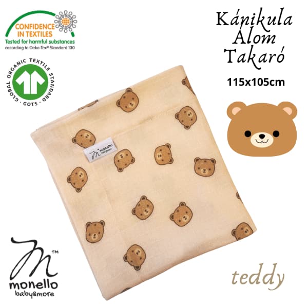 Monello takaró, kánikula puha takaró, baba takaró, puha baba takaró pihe puha baba takaró, monello baby&more, monello takaró, nyári takaró,teddy, mackós, peluspárna