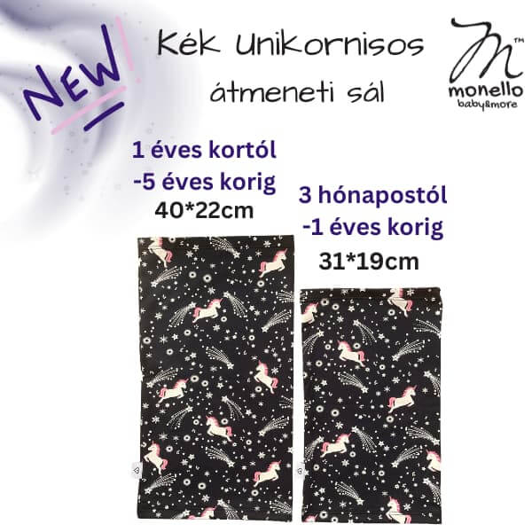 Monello sál, Monello unikornisos sál, Monello unikornisos sál, Téli sál, Pihe-puha sál